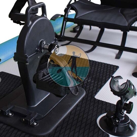 SUP для рыбалки и охоты Serf King pedal sup (синий) с ножным узлом