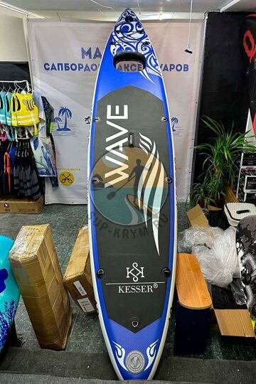 Сап борд Kesser Wave View 12'6 Blue надувной